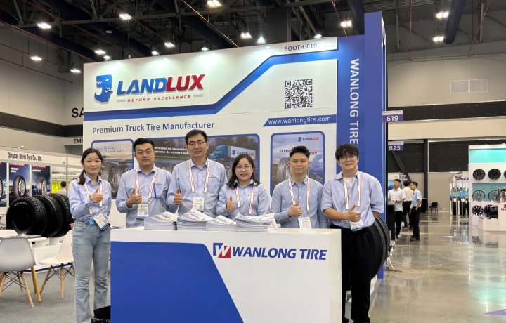 LANDLUX Shines at the 2025 Latin Tyre & Auto Parts Expo in Panama — Showcasing China’s High-End Truck Tire Power